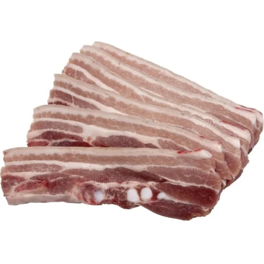 Viande de Porc: Tranche de poitrine à griller