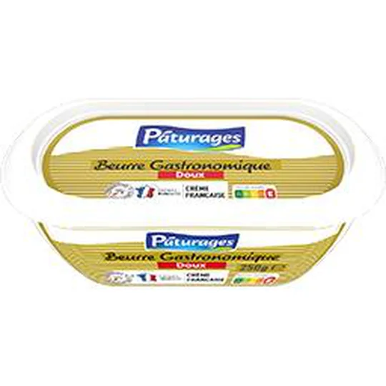 Beurre gastronomique doux