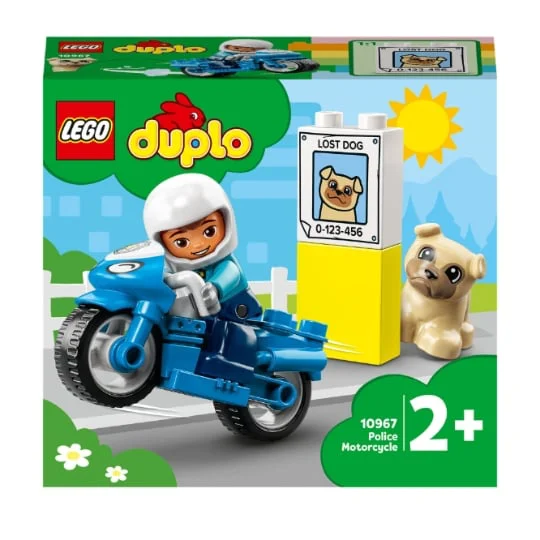 DUPLO La moto de police 10967