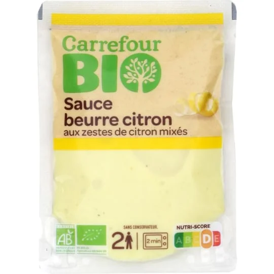 Sauce beurre citron