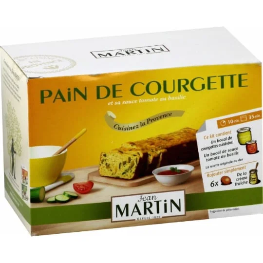 Préparation pour pain à la courgette