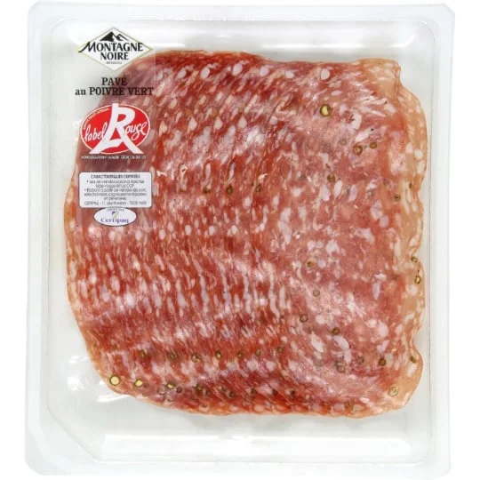 Saucisson Pavé poivre - 10 Tranches