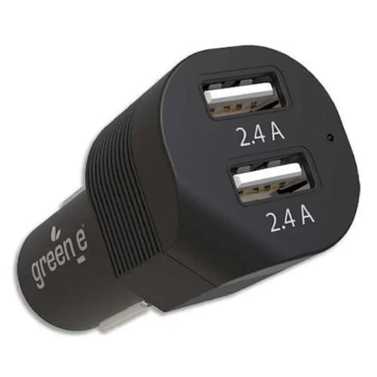 Chargeur allume-cigare USB-C 24W noir Chargeur