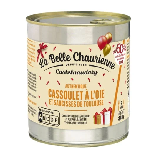 Cassoulet au confit d'oie
