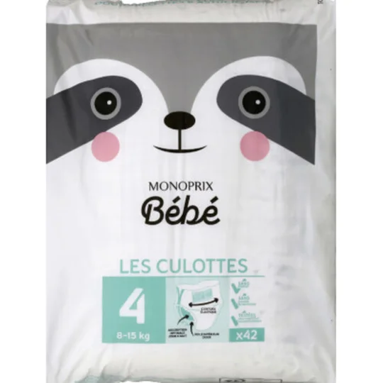 Les Culottes taille 4 : 8-15 kg