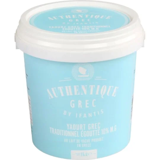 Yaourt grec traditionnel 10% MG