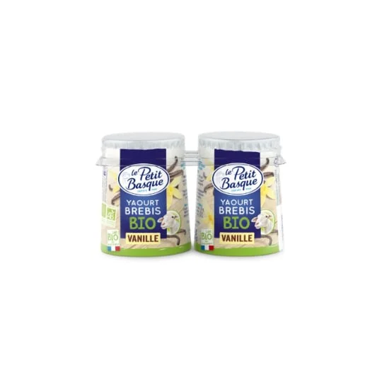 Yaourt de brebis vanille Bio