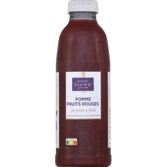 Jus de Pomme & Fruits rouges Pressé à Froid
