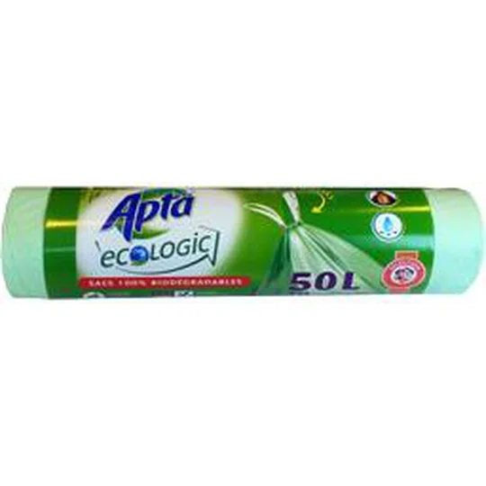 Ecologic - Sac poubelle biodégradable 50 l