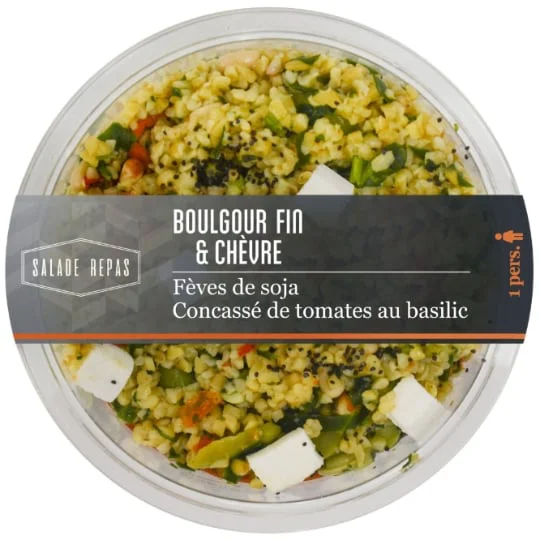 Salade de boulgour fin et chèvre