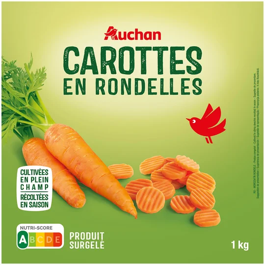 Carottes en rondelles