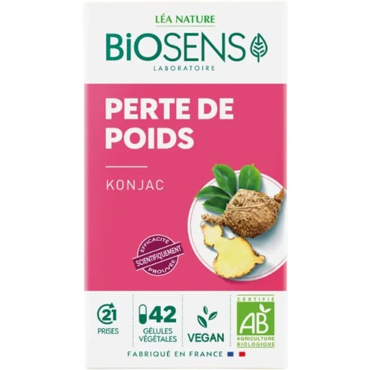 Complément alimentaire konjac Bio