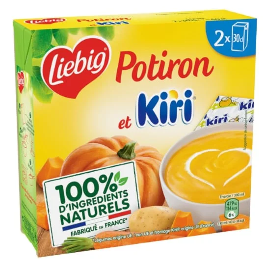 Soupe potiron Kiri