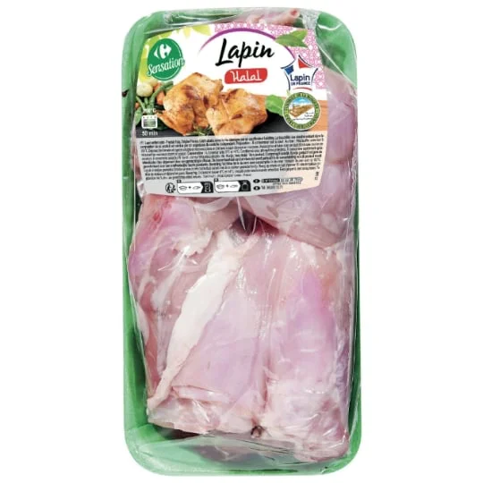 Lapin halal entier