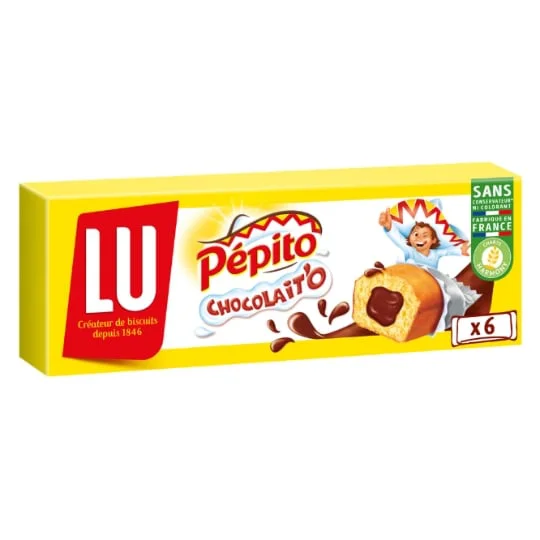 Gâteaux fourrés au chocolat Chocolaito Pepito