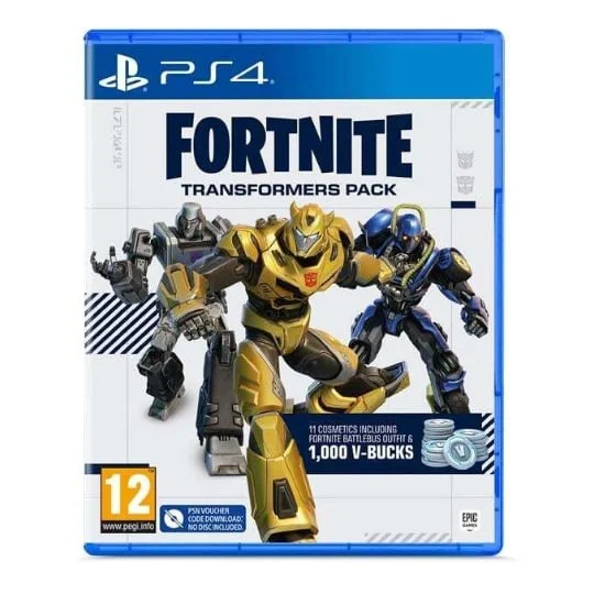 Pack Transformers pour FORTNITE PS4