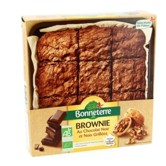 Brownie Chocolat Noir & Noix Bio
