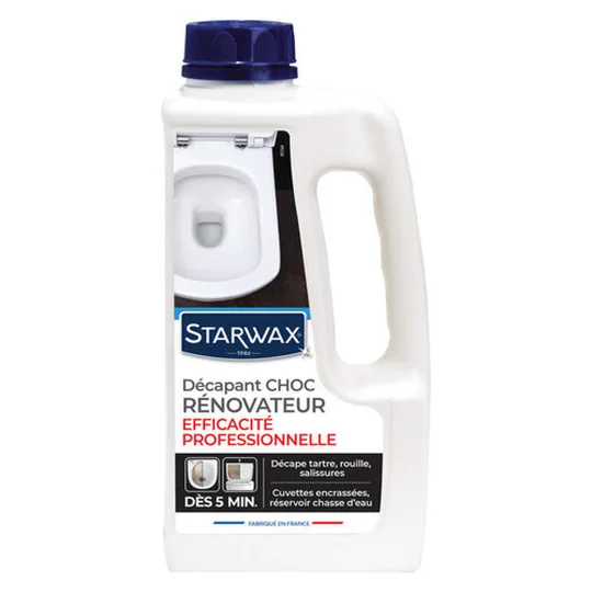 Starwax Décapant Choc Rénovateur Efficacité Professionnelle WC