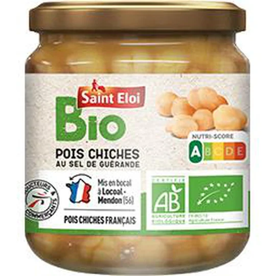 Pois chiches au sel de Guérande BIO
