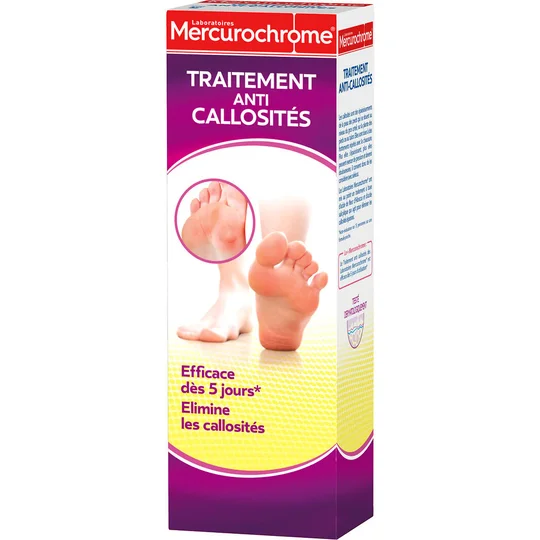 Traitement anti callosités