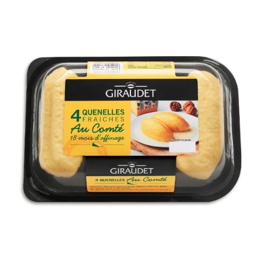 Quenelles fraîches au comté 18 mois d'affinage