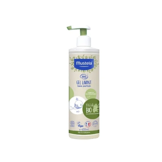 Gel lavant bébé à l'huile d'olive Bio