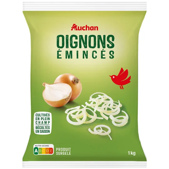 Oignons émincés