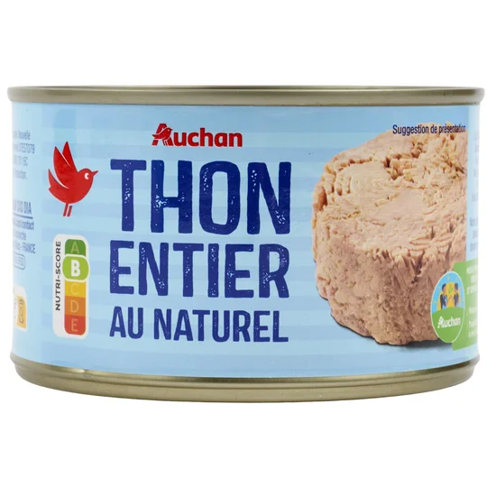Thon listao au naturel