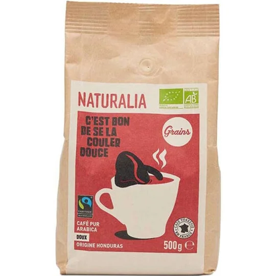 Café Grains Doux Pur Arabica