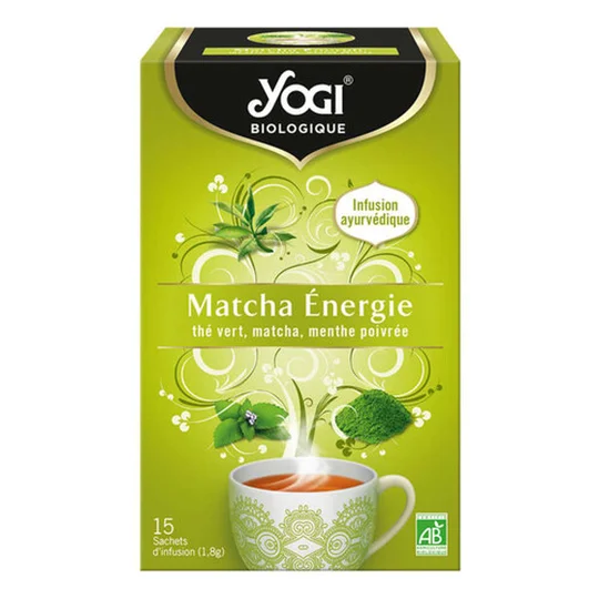Yogi Matcha Energie Infusion x15 sachets Bio