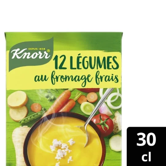 Soupe Velouté 12 Légumes Fromage Frais