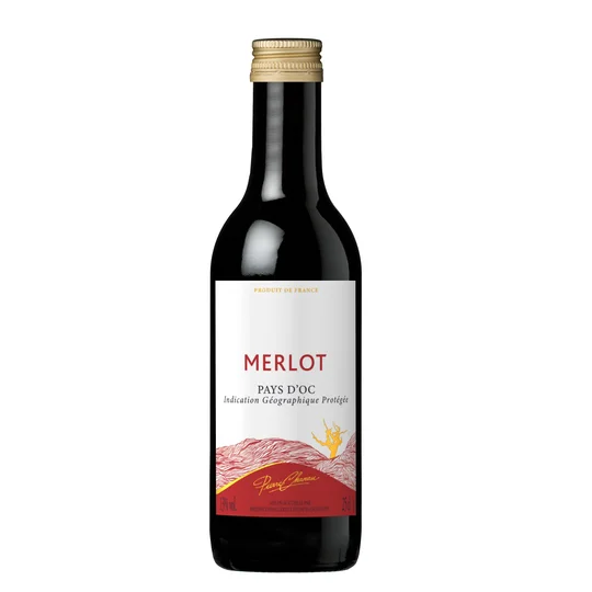 Vin Pays-d'Oc merlot rouge IGP