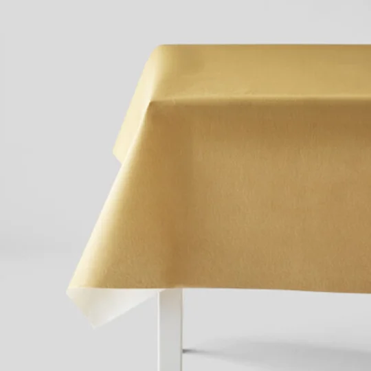 Nappe Unie Dorée, 160X240Cm