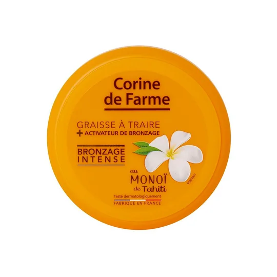 Graisse à traire avec activateur de bronzage