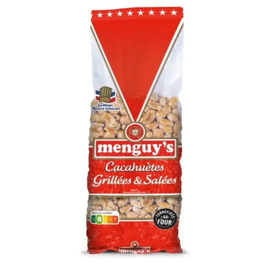 Cacahuètes grillées et salées