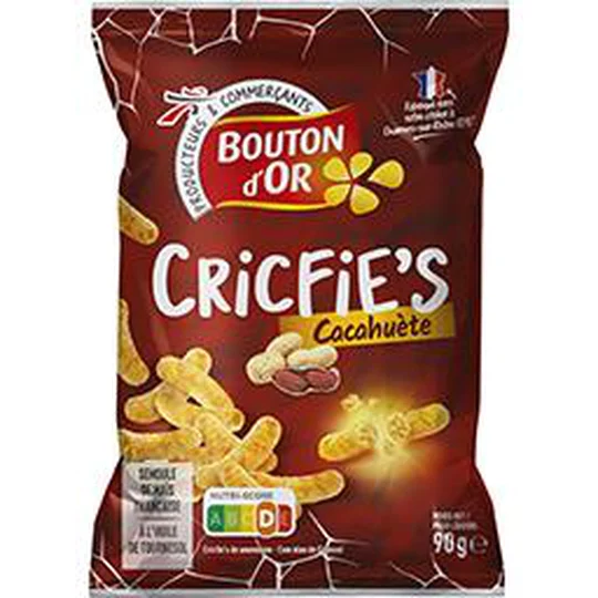 Biscuits apéritif Cricfie's cacahuète