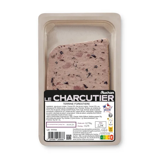 Terrine forestière