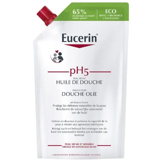 Recharge huile de douche peau sèche ph5