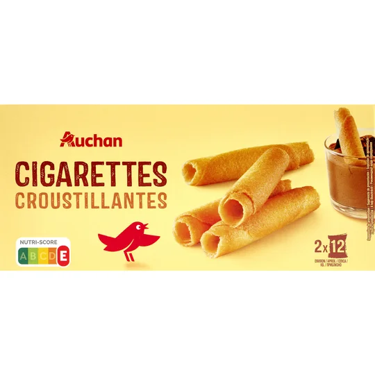 Cigarettes gourmandes, sachets fraîcheur
