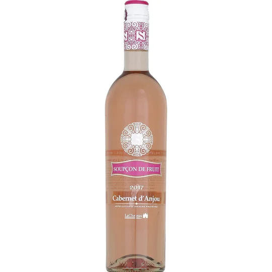 Vin rosé Cabernet d'Anjou Soupçon de Fruit AOP