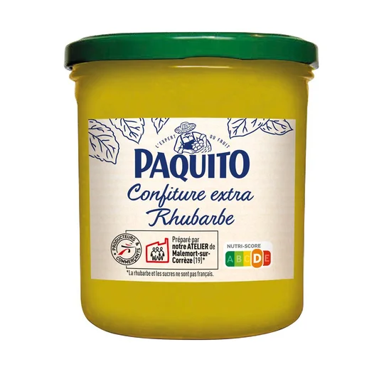 Confiture extra rhubarbe