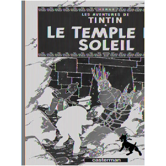 BD Les Aventures de Tintin Tome 14 - Le temple du Soleil