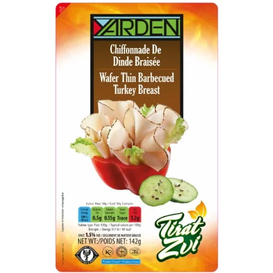 Dinde chiffonnade casher