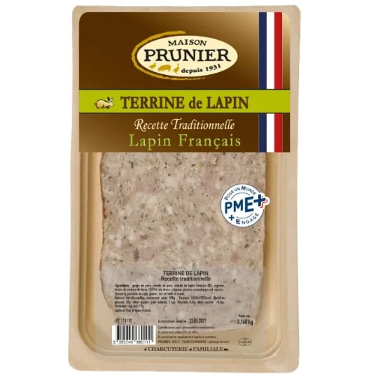 Pâté terrine de lapin