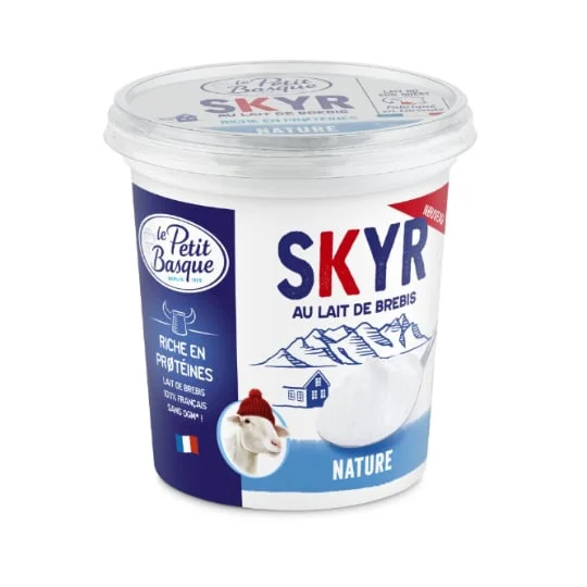 Yaourt skyr au lait de brebis nature