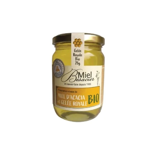 Miel d'Acacia et Gelée Royale Bio
