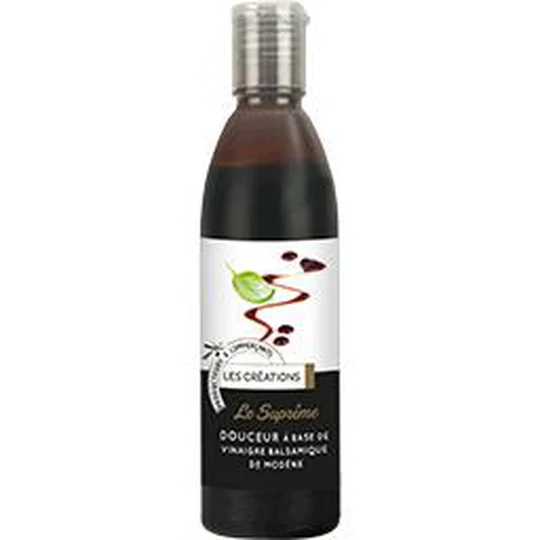Le Suprême Douceur à base de vinaigre balsamique de Modène