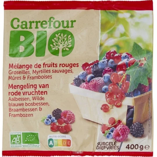 Mélange de fruits rouges bio