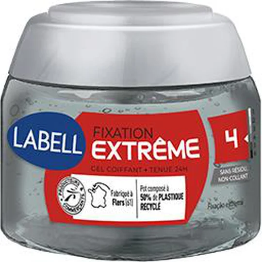 Gel coiffant fixation extrême 4