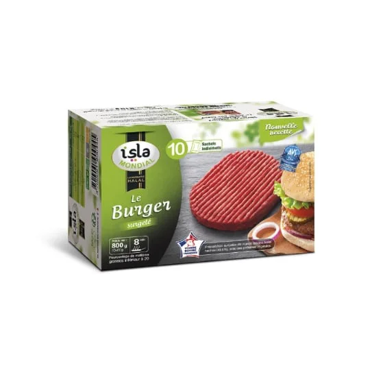 Steak hachés halal Le Burger